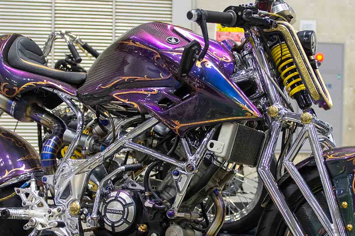 ホンダがインドネシアで販売する「CB150R Streetfire(ストリートファイア)」をベースにしたカスタムバイク