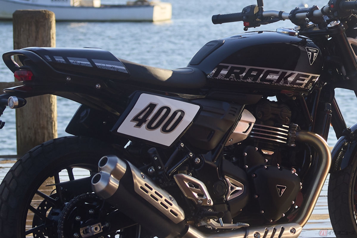 トライアンフの新型モデル「トラッカー400」