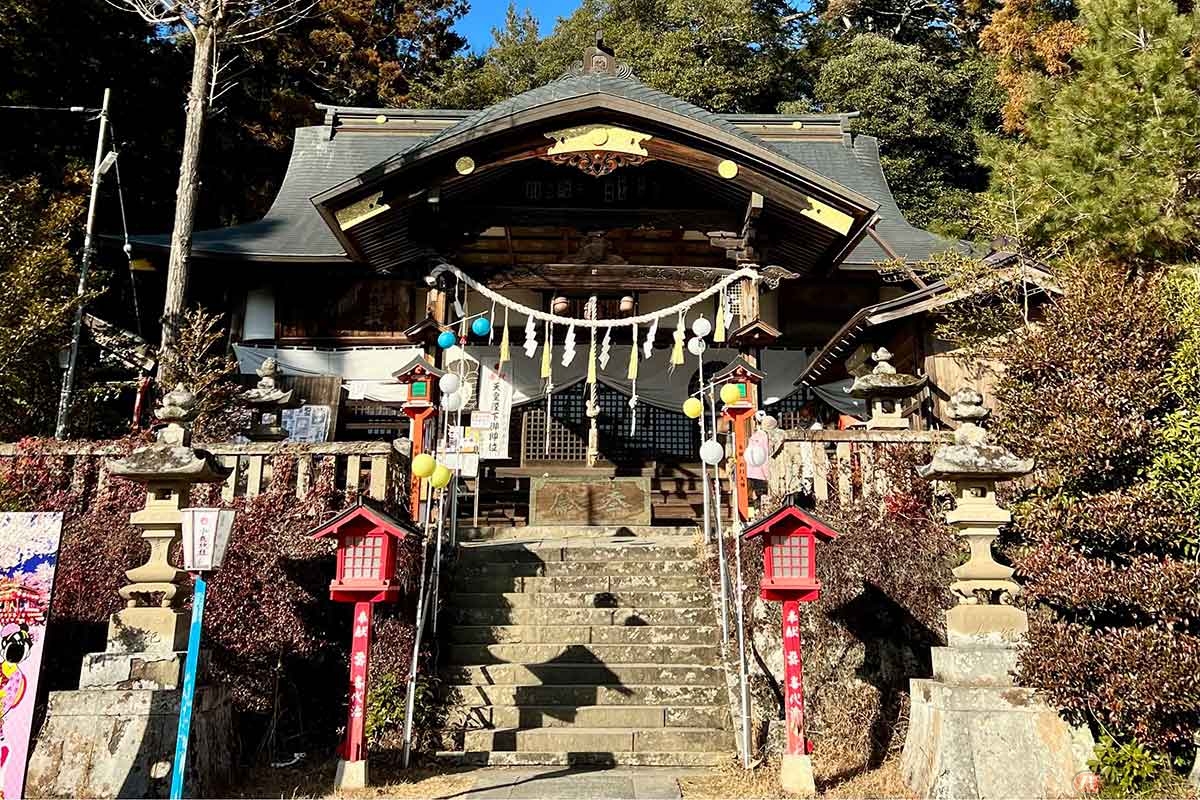 埼玉県秩父の小鹿野町（おがのまち）にある「小鹿（おしか）神社」