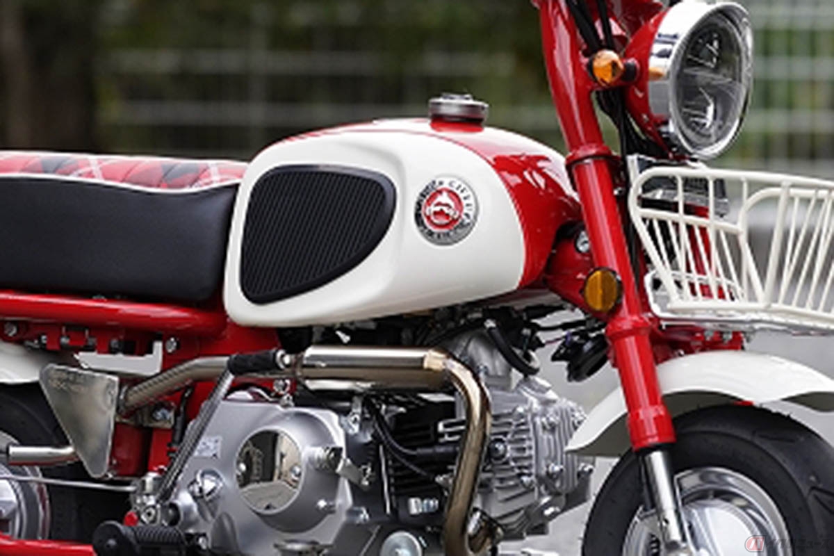 新型原付二種バイク「ミニQ」(写真はクラッチ付きの試乗車)