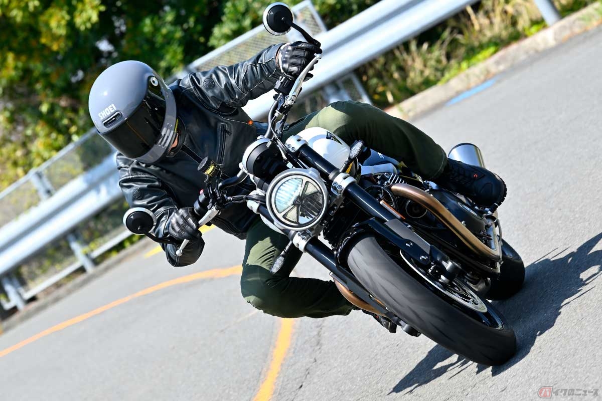 想定外（!?）の軽快な走り。濃厚なパワフル感と鼓動感とともに「よく曲がる」ことを実感