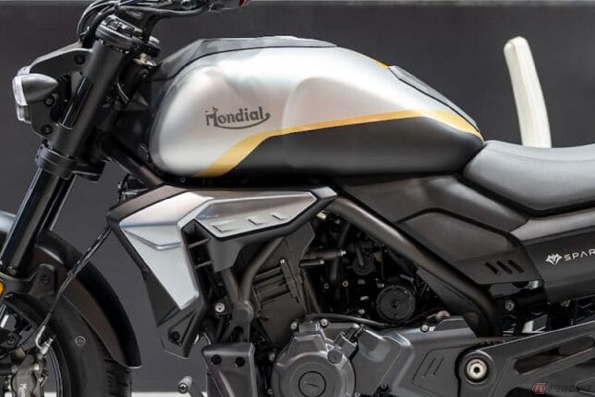 モンディアルの新型モデル「スパルタン600」