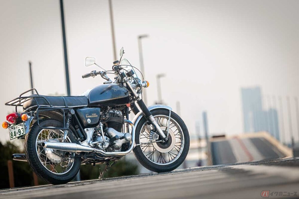 新車よりいいかも!?」 1973年型ノートン「コマンド750インターステイツ