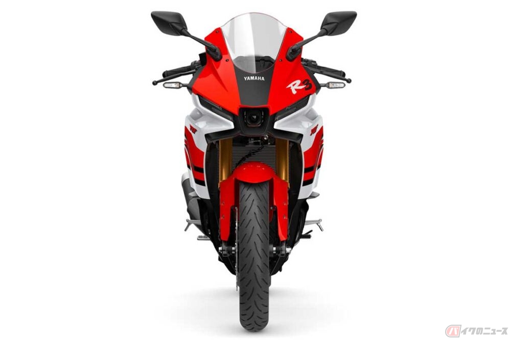 ヤマハ「YZF-R3」欧州で2026年モデル発表 70周年記念カラーに注目が