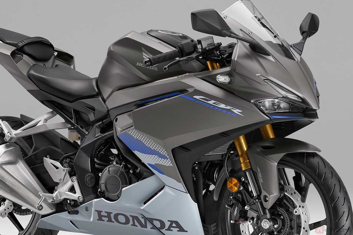 ホンダ「CBR250RR」(2025年モデル)カラー:マットビュレットシルバー