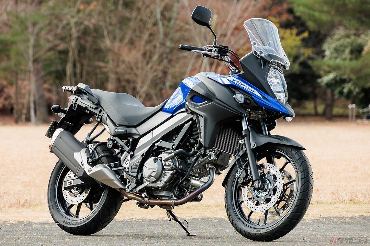 「V-Strom650」は、2004~2016年の前期型、2017~2025年の後期型に大別できる。日本市場に導入されたのは2013年から