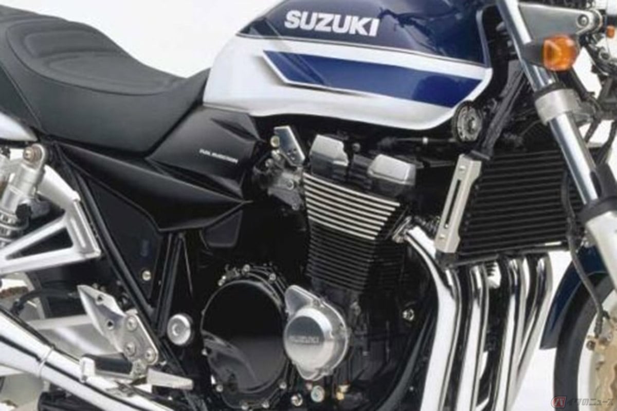油冷エンジン最大排気量を誇る「GSX1400」(2001年)