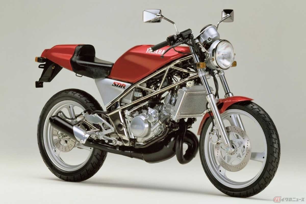 ヤマハ「SDR」（1987年）は「トラス構造のダブルクレードルフレーム」と表記