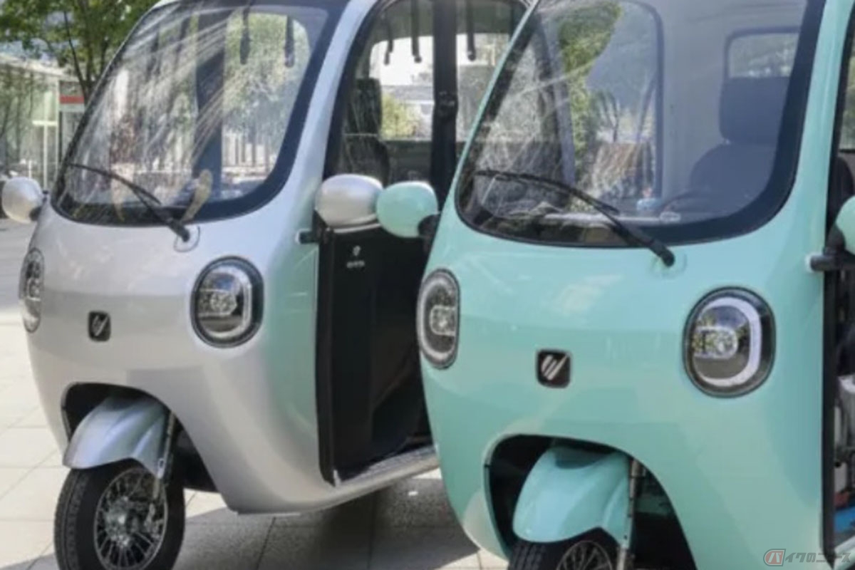 バブルが展開する「VIVEL TRIKE」(smoothモデル)