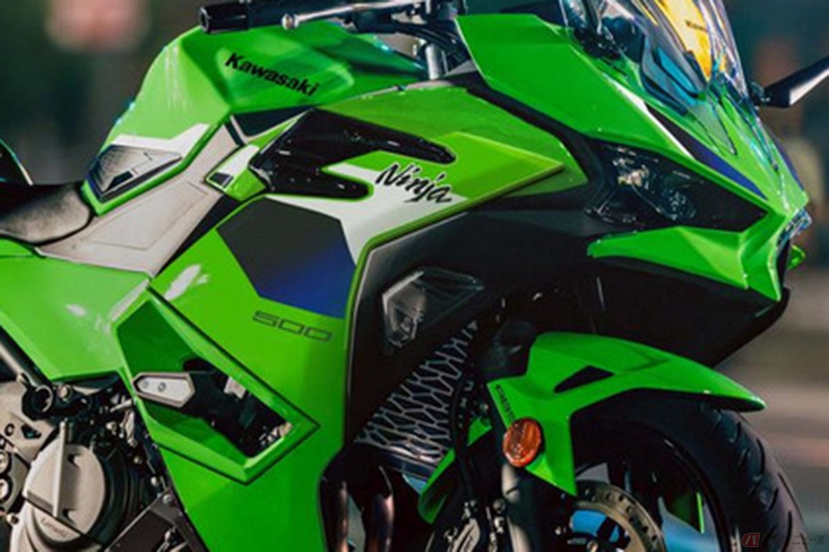 日本に導入予定のカワサキ新型「Ninja500」(写真はSEグレード)