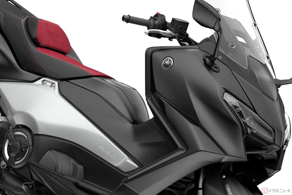 ヤマハ「TMAX560 25th Anniversary ABS」カラー:マットダークグレー(新色)