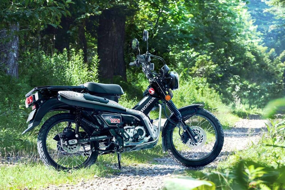 新色に歓迎の声？ 49.5万円のホンダ「CT125・ハンターカブ」カラー