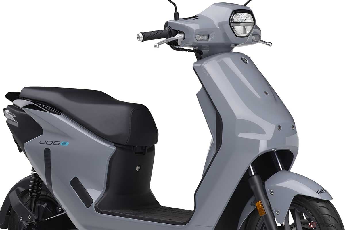 ヤマハの新型電動原付1種スクーター「JOG E」