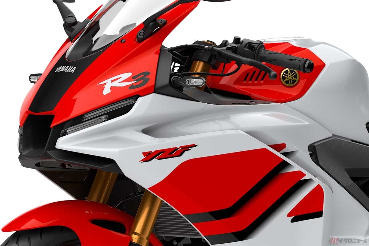 ヤマハ「YZF-R3 70th Anniversary Edition」