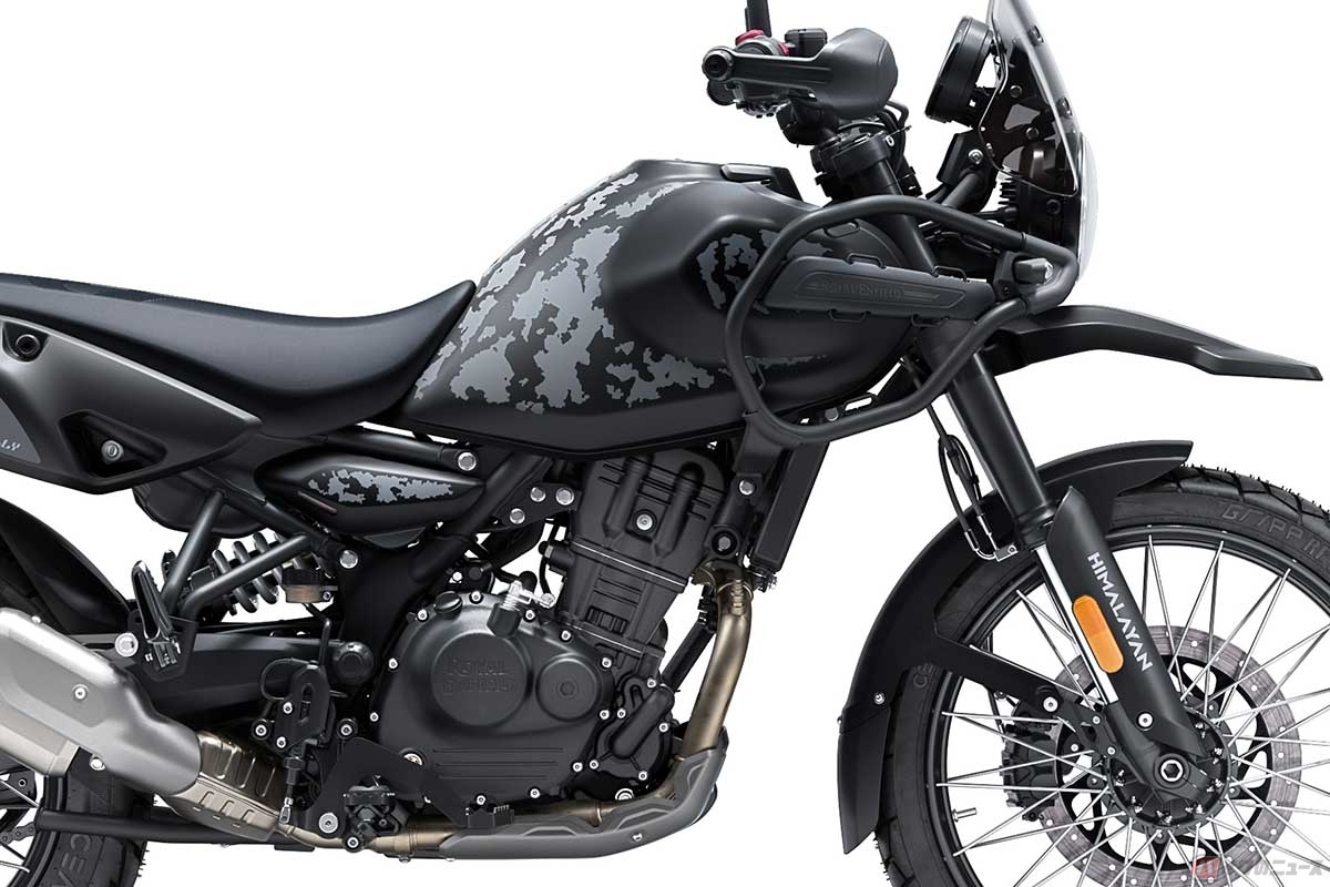 ロイヤルエンフィールド「HIMALAYAN 450 MANA BLACK EDITION」