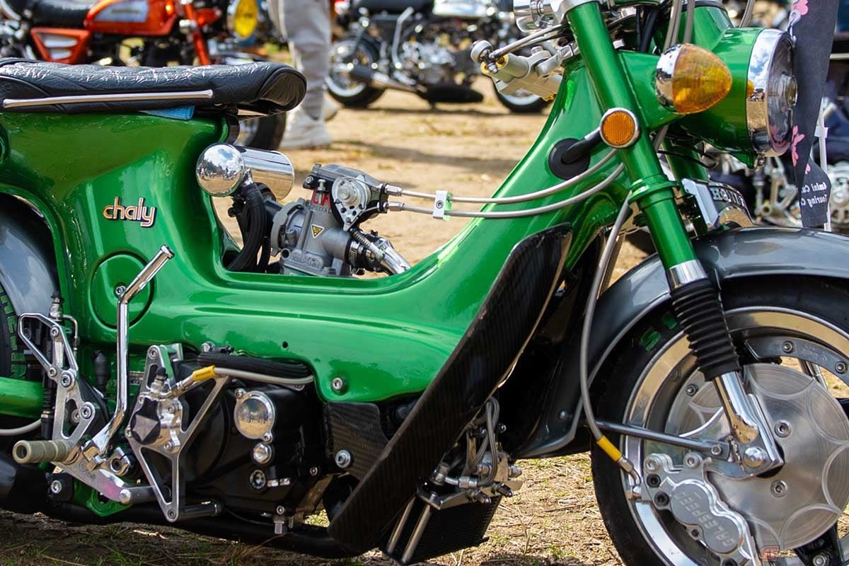 ホンダ「シャリィ」をベースにしたカスタムバイク