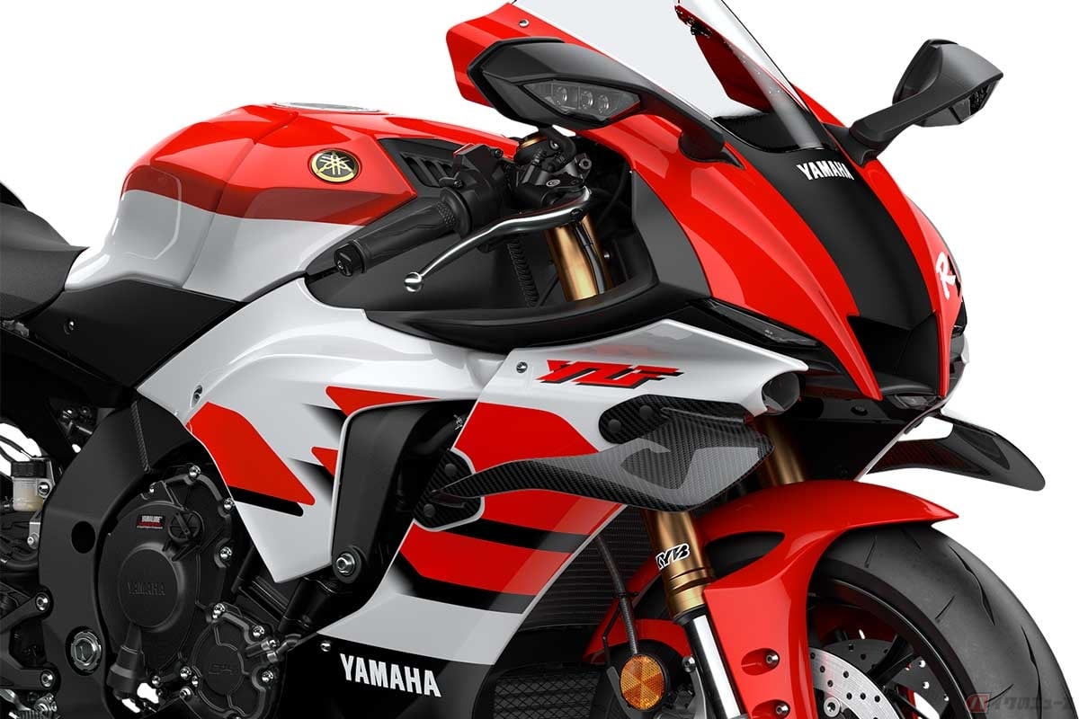 ヤマハ特別仕様車「YZF-R1 70th Anniversary Edition」(2026年モデル)