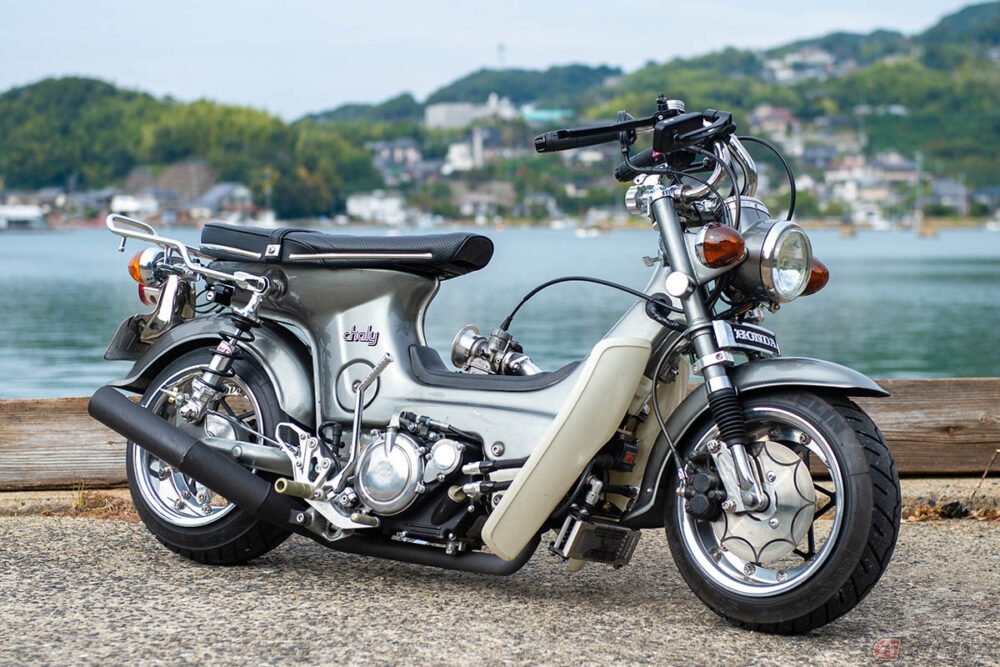 ホンダ HONDA シャリー シャリィ 実働 ファミリーバイク「ホンダ・シャリィ50」の機能向上とカラーリングを一
