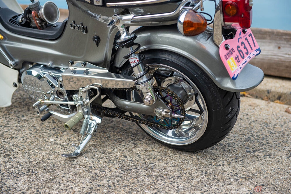 プロならではの技が光るホンダ「シャリィ」カスタムに注目!! 九州発