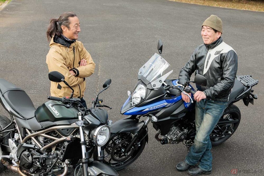 2台でGO!!】ロングランで改めて実感!! 長い歴史を誇るスズキ製ミドルV