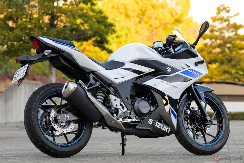 バイクって楽しい」と思わせてくれるフルカウルスポーツ！ スズキ