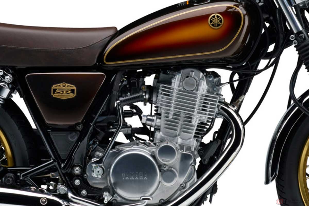 ヤマハ「SR400 40th Anniversary Edition」(2018年11月発売)