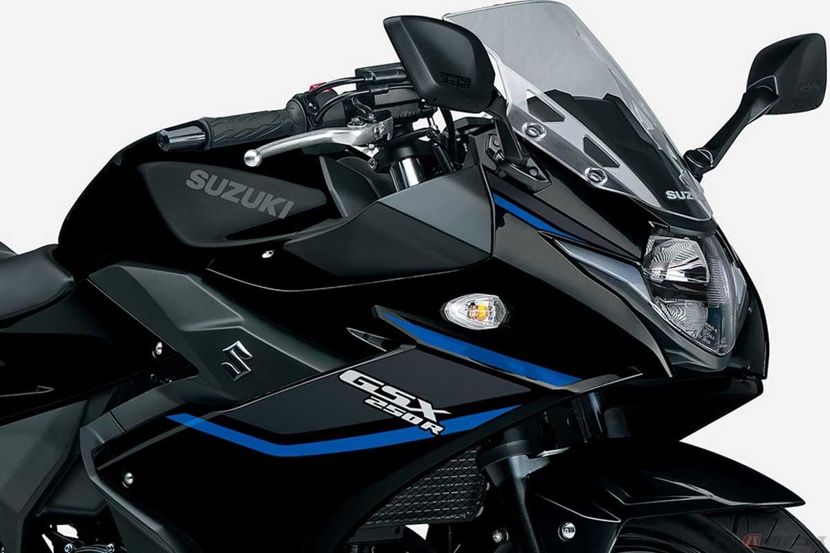 スズキ「GSX250R」(2026年モデル)カラー:パールネブラーブラック