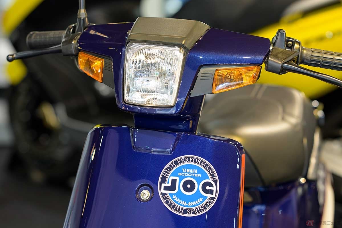 1983年に登場したヤマハ「JOG」は、その後に続く原付スクーターの新スタンダードとなった(写真は1984年モデル)