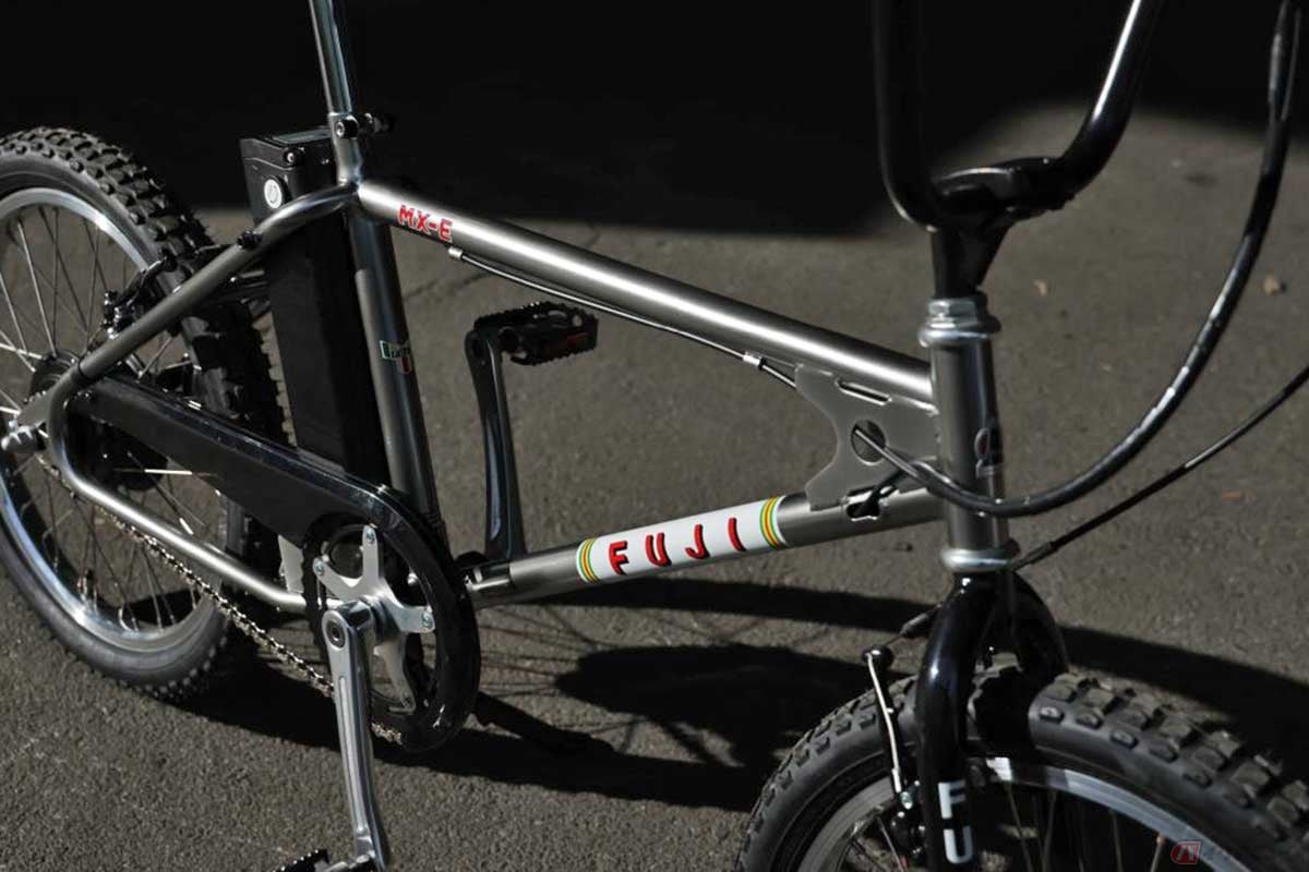 オールドBMXスタイルの電動アシスト自転車!! FUJI「MX-E」に