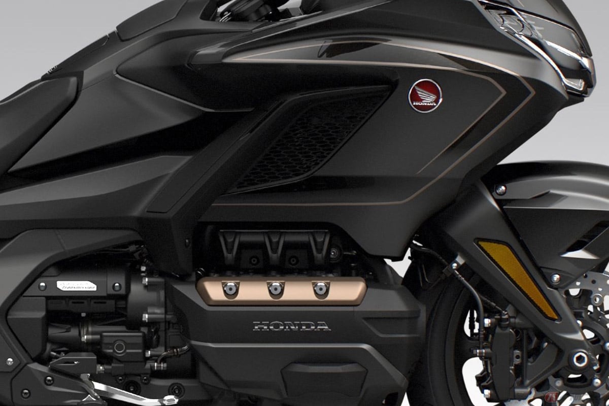市販バイクで唯一無二の「水平対向6気筒エンジン」搭載!! ホンダ