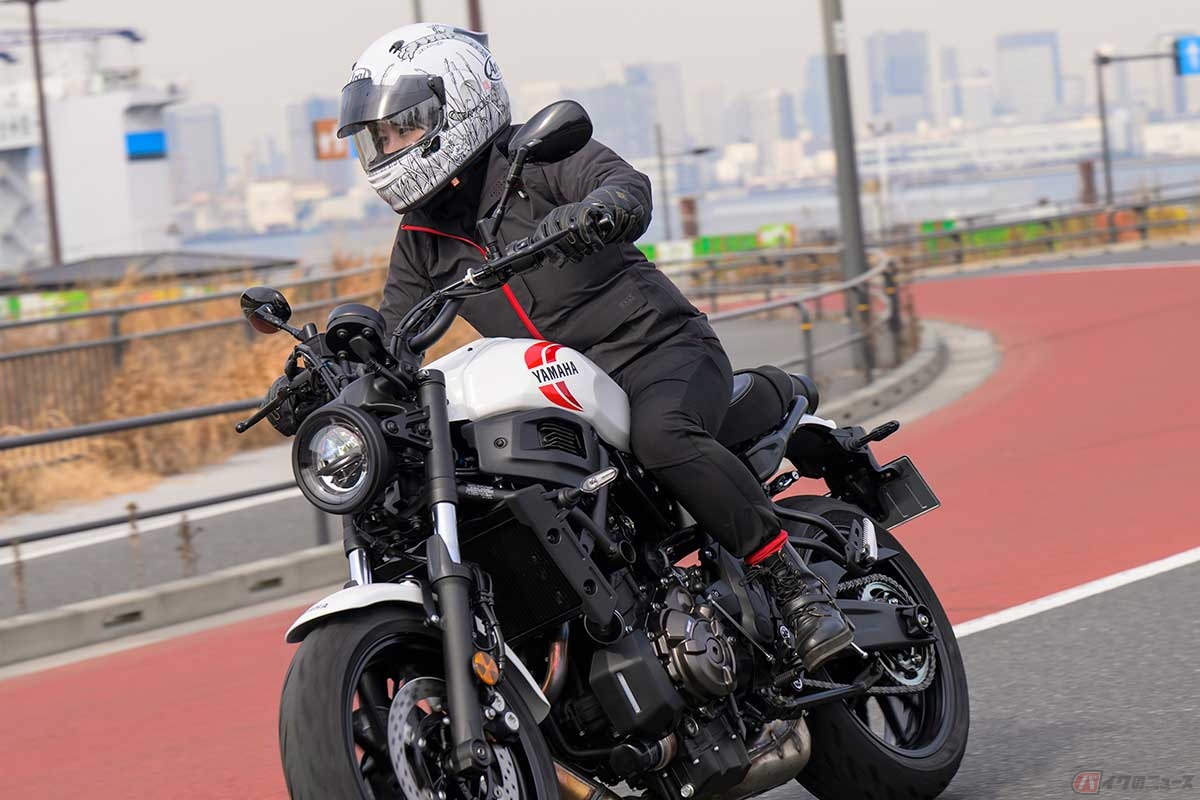 走りながらヘルメットの中でずっとニヤけてしまっていた高梨はづきさん