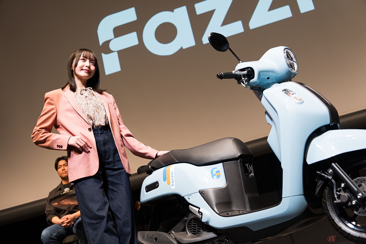 ヤマハの新型原2スクーター「Fazzio（ファツィオ）」