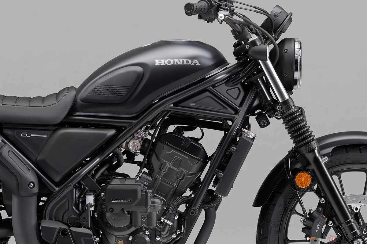 ホンダ「CL250 E-Clutch」カラー:マットガンパウダーブラックメタリック