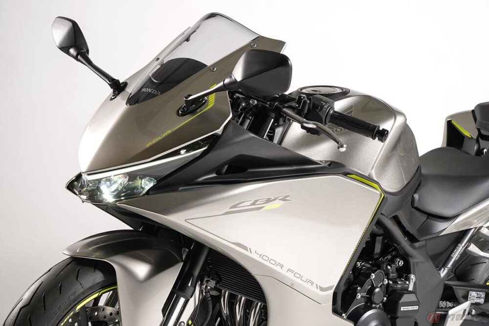 ホンダ「CBR400R FOUR E-Clutch Concept」世界初公開！ 希少な4気筒