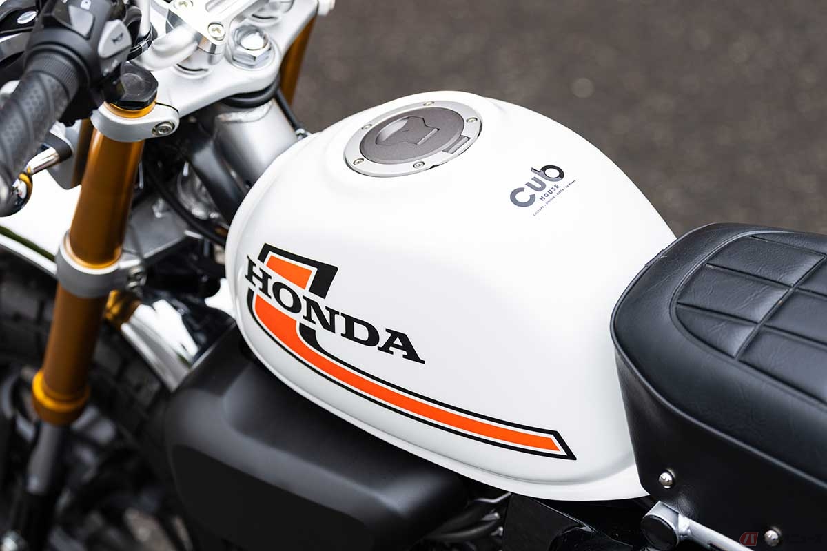 「大阪モーターサイクルショー2026」のホンダブースで展示された「モンキー125」Cub HOUSE仕様