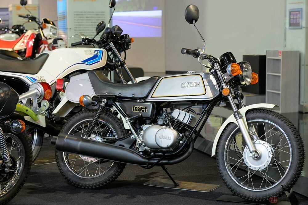 1975年の「東京モーターショー」で熱い視線を浴びまくり!? ヤマハ50cc