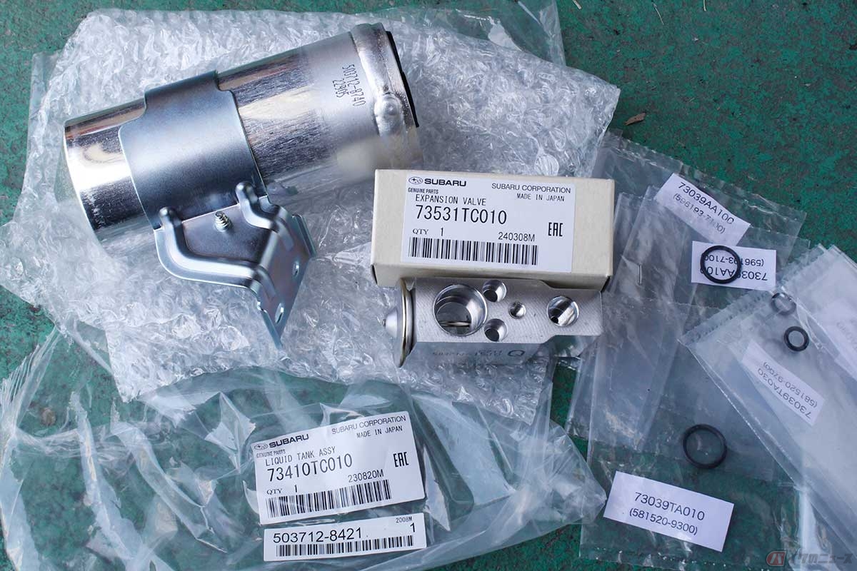 まずは手を入れやすい「部品から交換していこう」というお話しになりました。周辺部品の交換だけで、何とかなるのなら嬉しいのですが、そうはいかないのが過走行車です