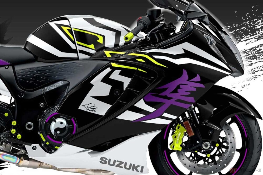 スズキと人気の格ゲー『ストファイ6』コラボバイク第2弾!! 