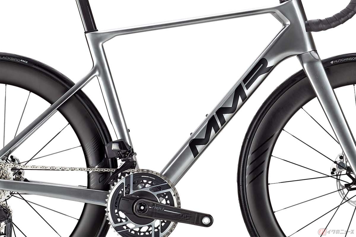 MMR「AERION」フレーム素材は日本の東レが製造する高弾性カーボンファイバー「T1100」を使用