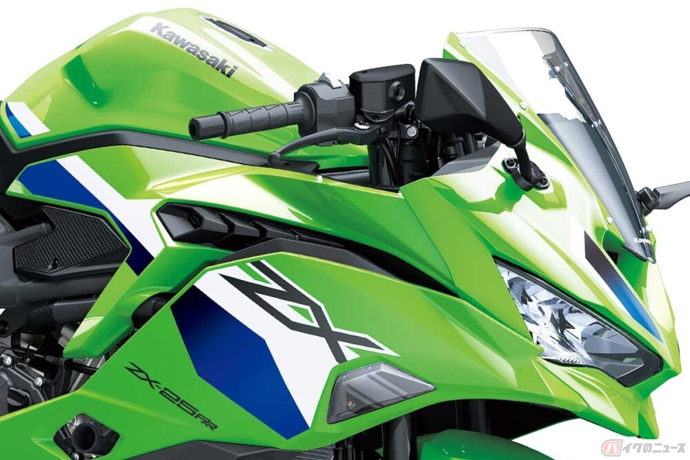 カワサキ「Ninja ZX-25R」シリーズ 2026年モデルは日本初導入の「RR