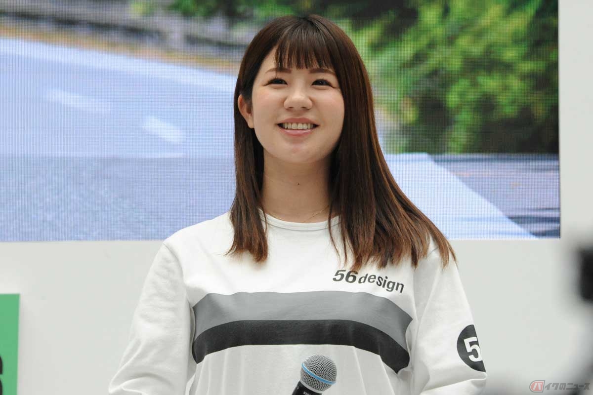 5年間アンバサダーを務めた梅本まどかさん(写真=中島みなみ)
