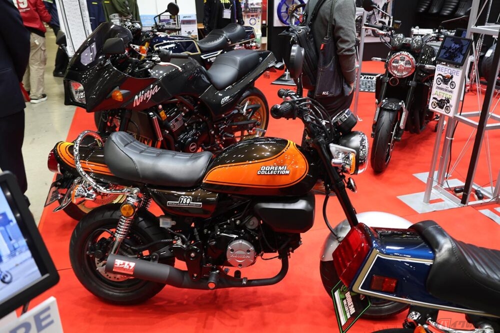 ホンダ「モンキー125」でカワサキ「Z2」「Z1000Mk2」を再現!? ドレミ