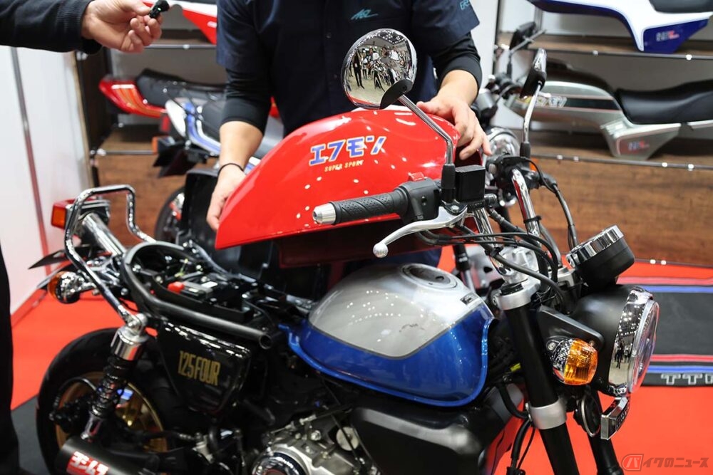 ※売約済み　cb400four仕様　125   中華モンキー モンキー125をCB400FOURにデフォルメ化！」 CB750Fキットの「エフモン