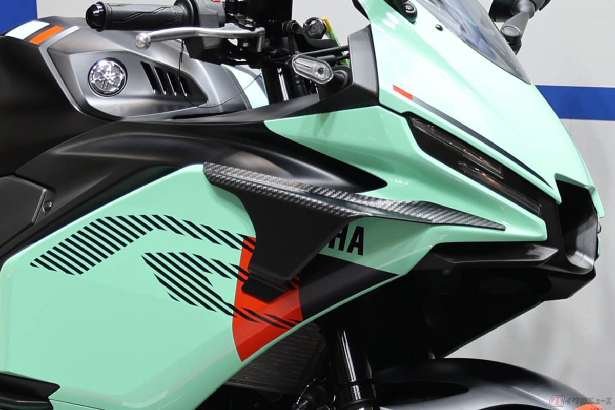 ヤマハ「YZF-R3」(オプション装着車)