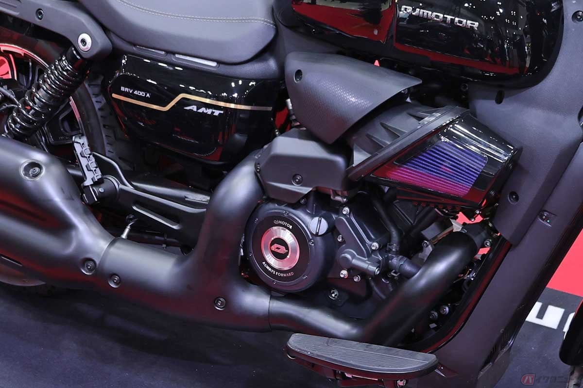 QJMOTOR新型「SRV400A」