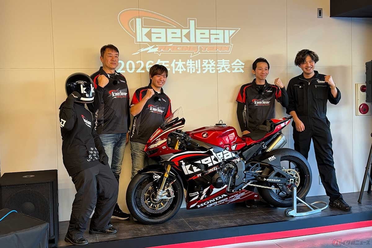 2026年シーズンのEWCフル参戦を発表した「Kaedear-Dafy-RAC41-HONDA」