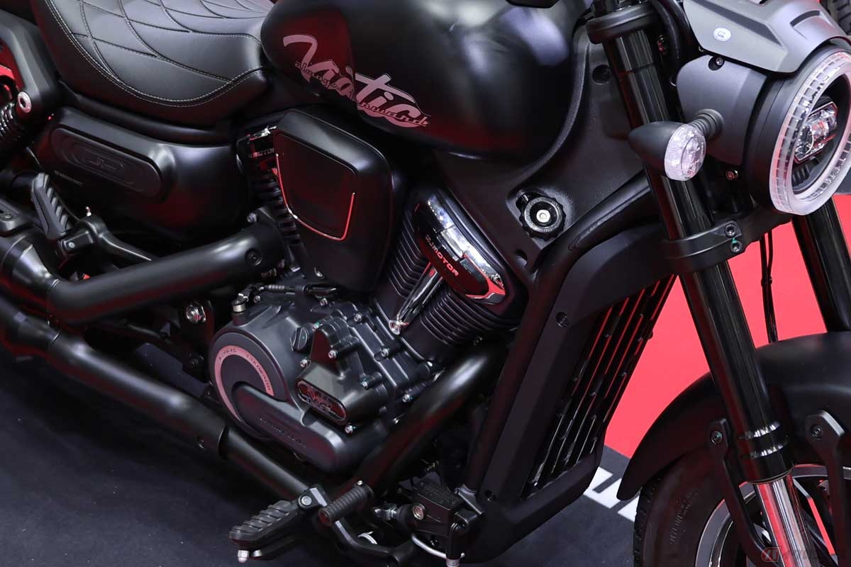 QJMOTOR新型「SRV600 V2」