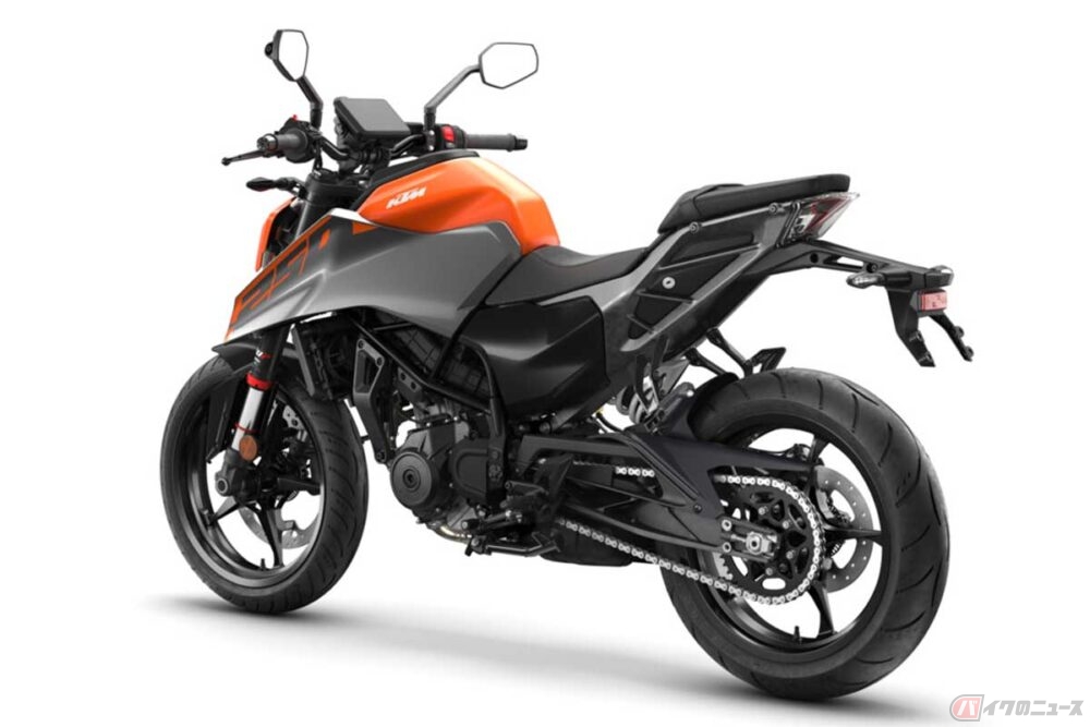 250ccクラスのストリートファイター KTM「250 DUKE」2026年モデル発表