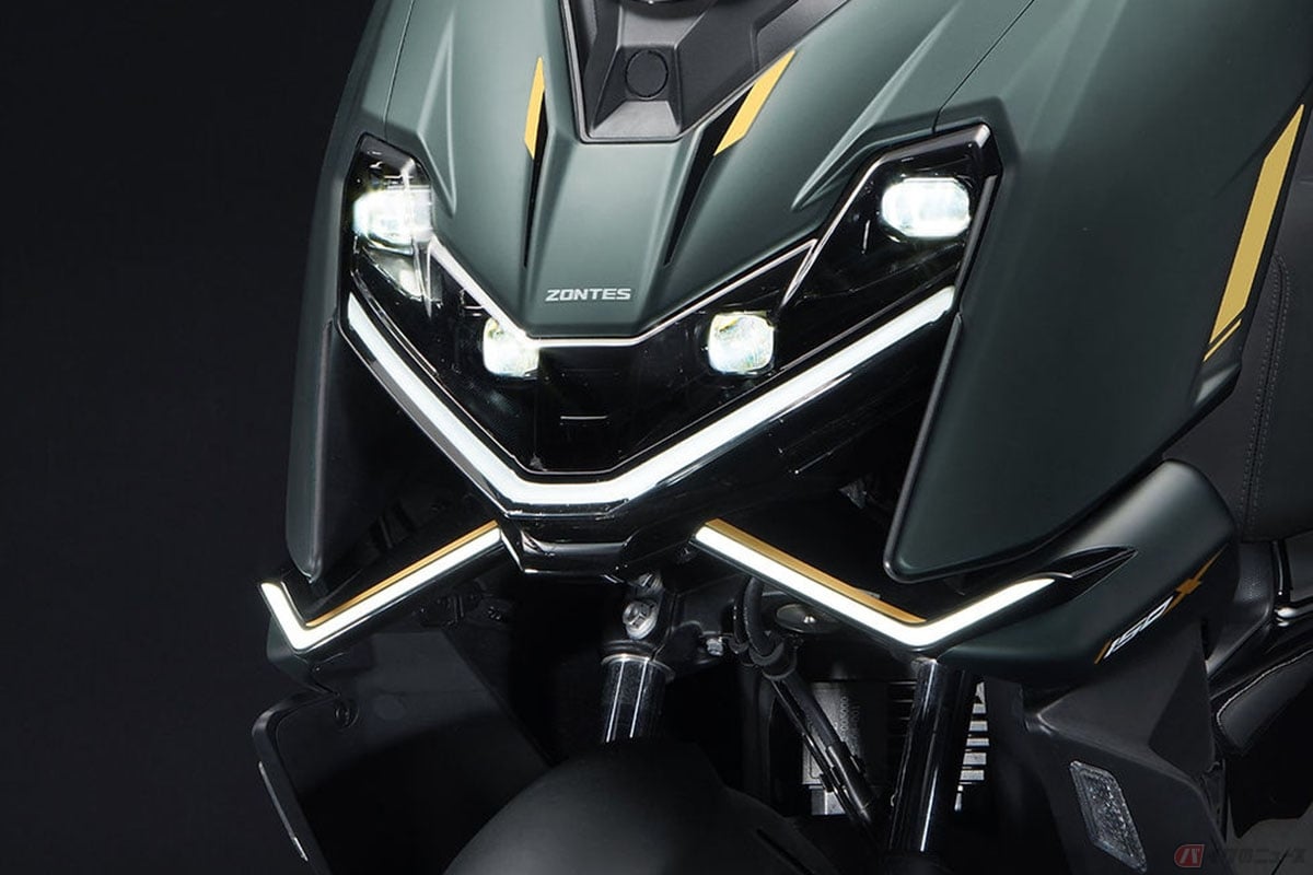 中国のバイクメーカー「ZONTES（ゾンテス）」の新型スクーター「150X」