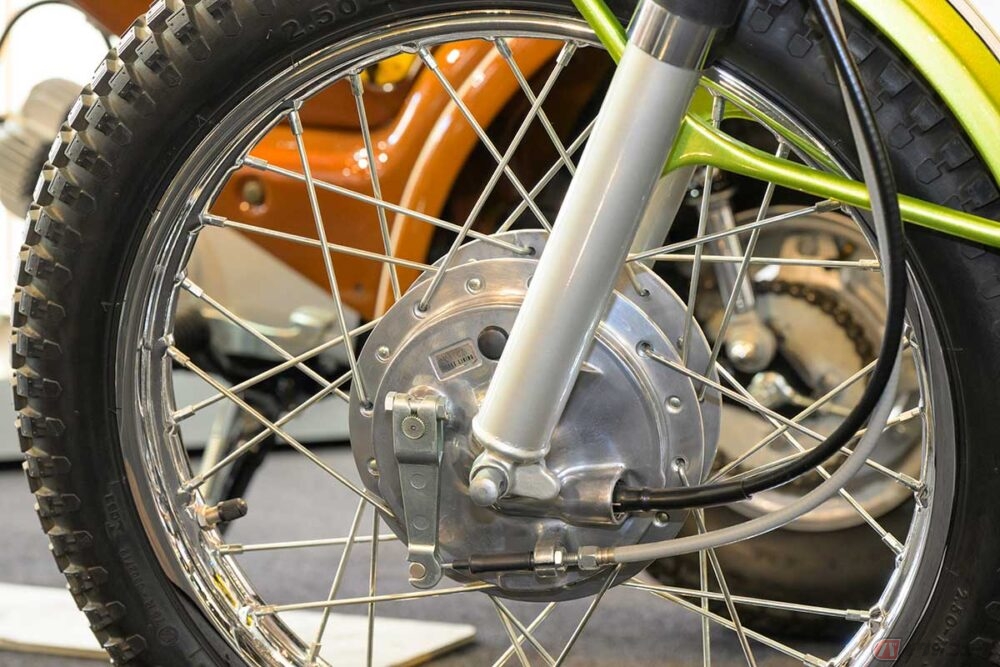 小さな原付だけど本格トレールスタイル!! 